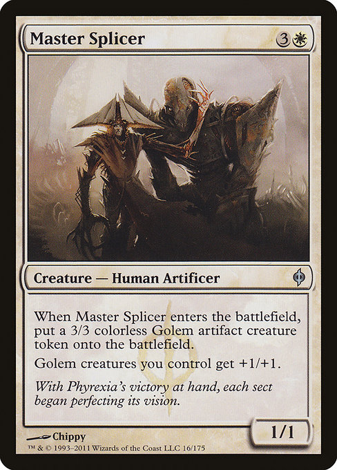 Master Splicer [Phyrexian Foil]