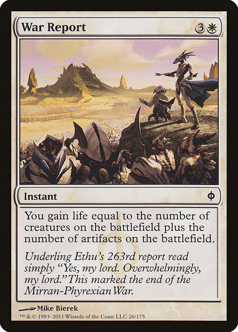 War Report [Phyrexian Foil]