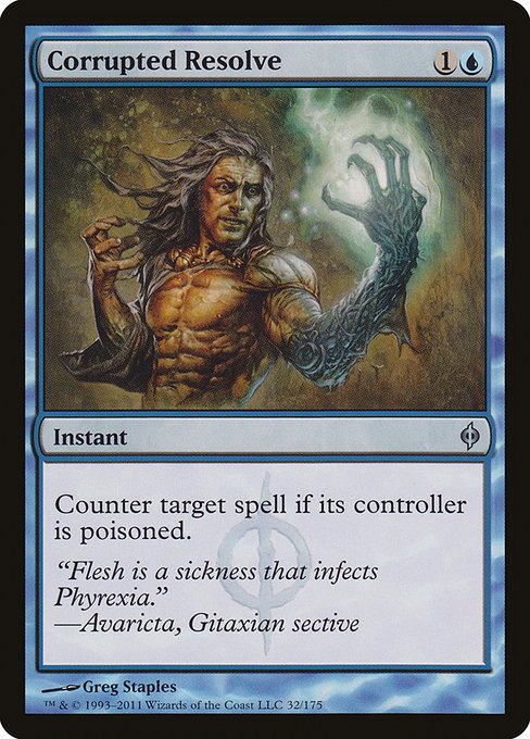 Corrupted Resolve [Phyrexian]