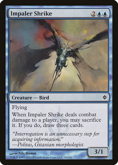 Impaler Shrike [Phyrexian Foil]
