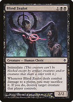 Blind Zealot [Phyrexian]