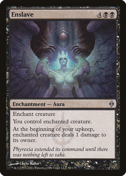 Enslave [Phyrexian Foil]