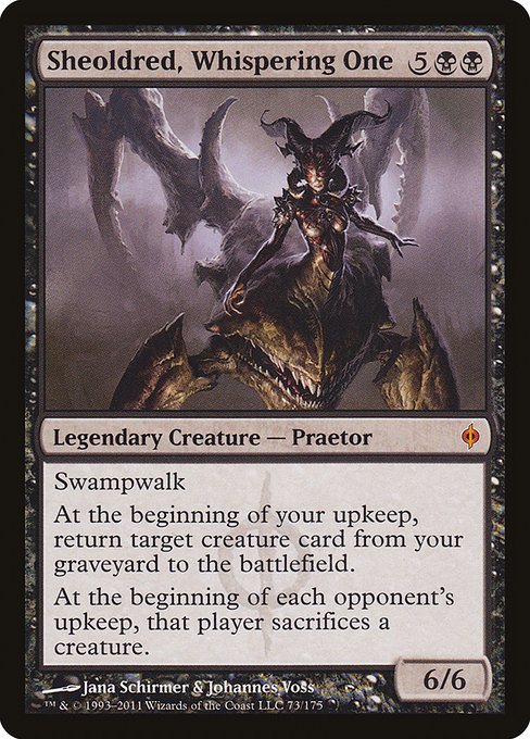 Sheoldred, Whispering One [Phyrexian Foil]