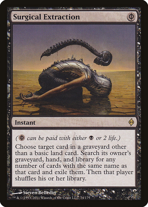 Surgical Extraction [Phyrexian Foil]
