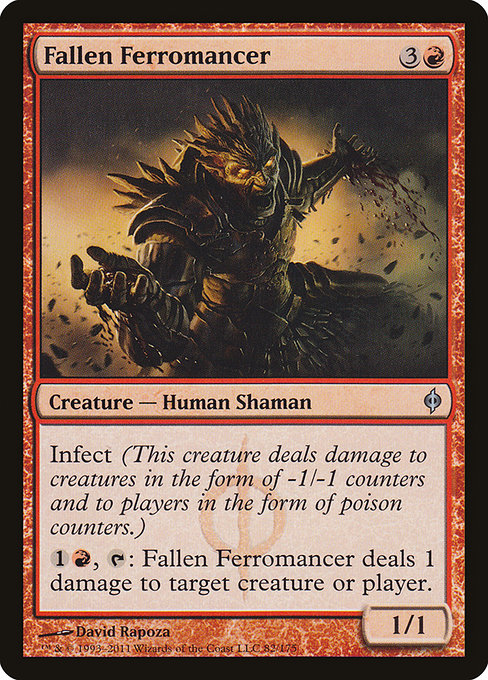 Fallen Ferromancer [Phyrexian]