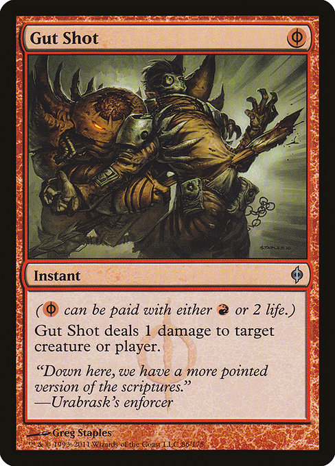 Gut Shot [Phyrexian]