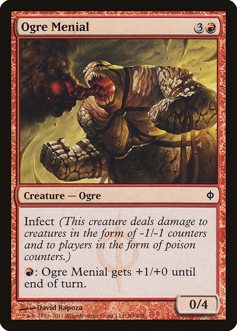 Ogre Menial [Phyrexian Foil]