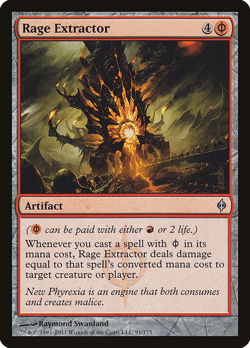 Rage Extractor [Phyrexian Foil]