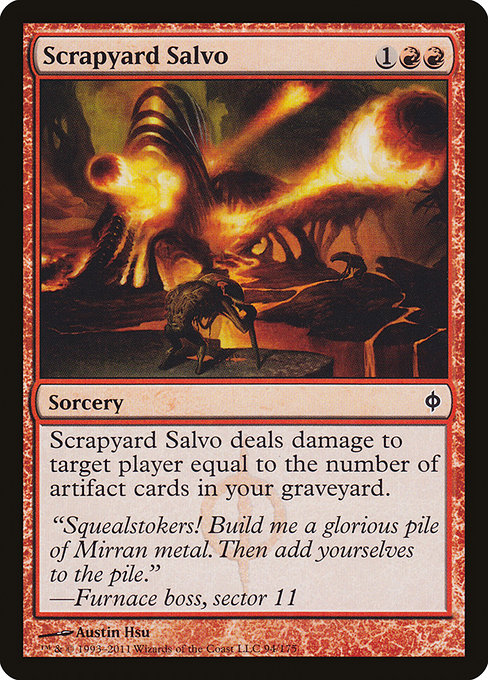 Scrapyard Salvo [Phyrexian]