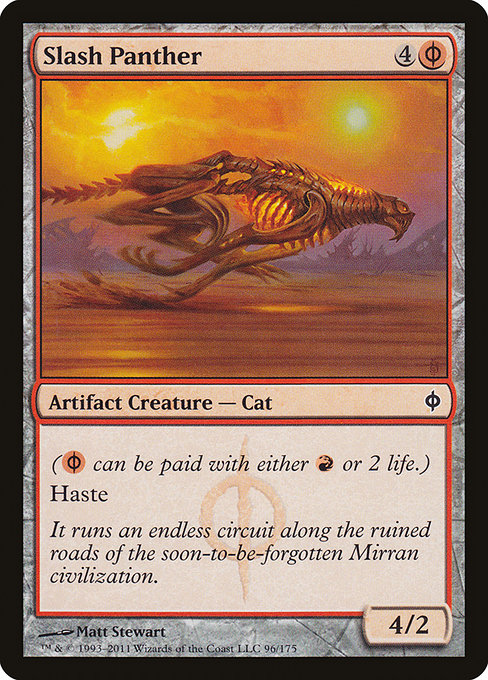Slash Panther [Phyrexian Foil]