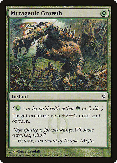 Mutagenic Growth [Phyrexian Foil]