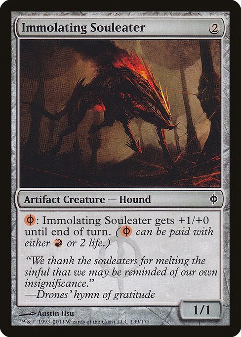 Immolating Souleater [Phyrexian Foil]