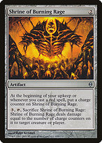 Shrine of Burning Rage [Phyrexian] [EX]