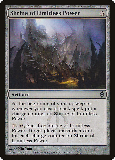 Shrine of Limitless Power [Phyrexian]
