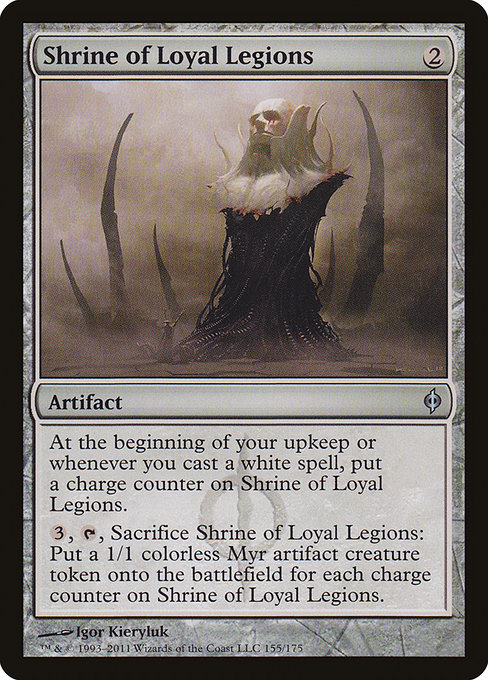 Shrine of Loyal Legions [Phyrexian Foil]