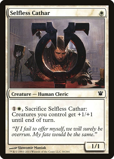 Selfless Cathar [Foil]