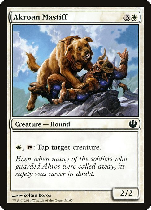 Akroan Mastiff [Foil]