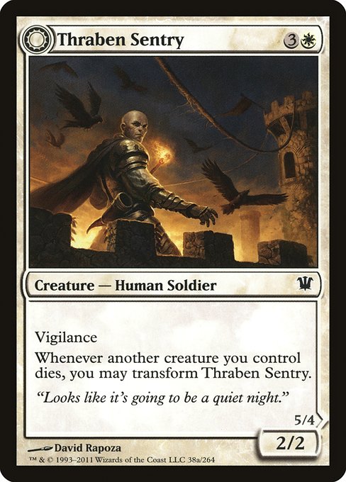 Thraben Sentry // Thraben Militia [Foil]