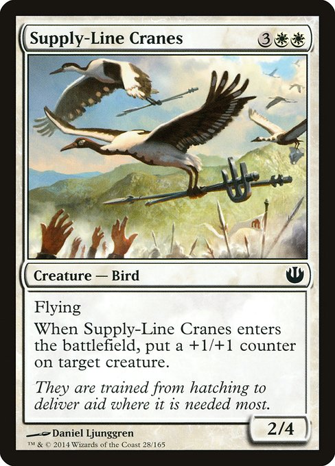 Supply-Line Cranes [Foil]