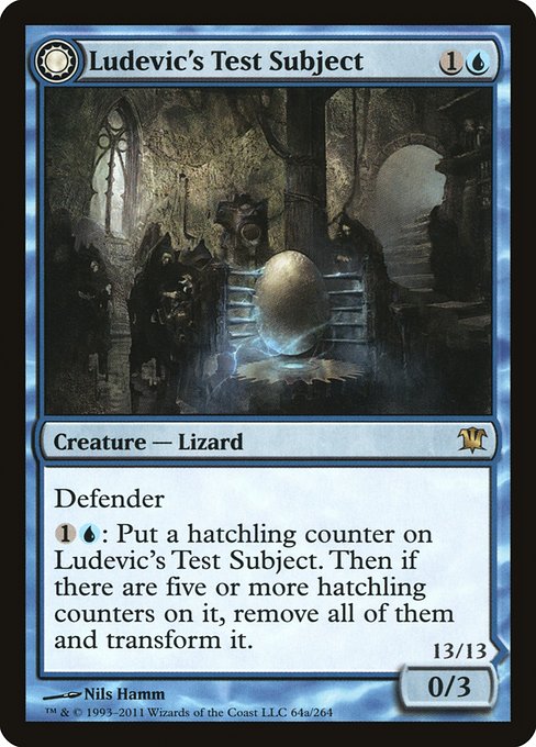 Ludevic's Test Subject // Ludevic's Abomination [Foil]