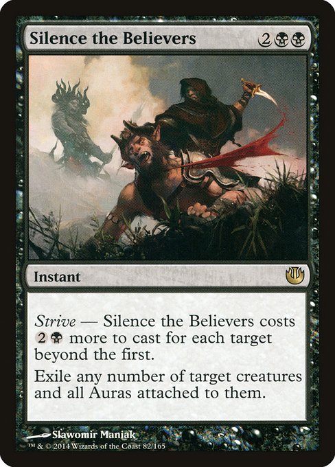 Silence the Believers [Foil]