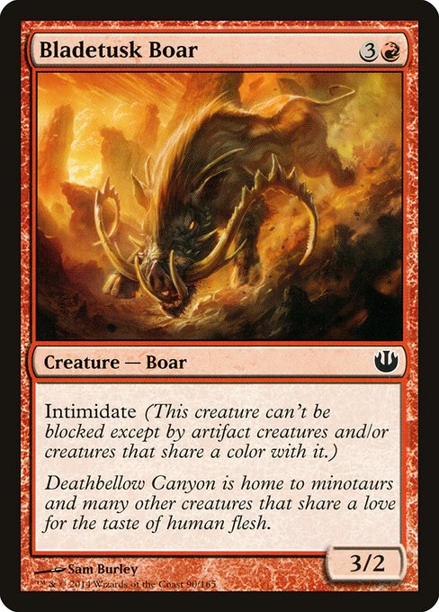 Bladetusk Boar [Foil]