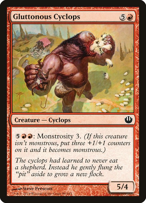 Gluttonous Cyclops [Foil]
