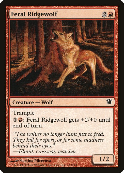 Feral Ridgewolf [Foil]