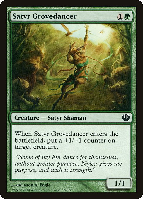 Satyr Grovedancer [Foil]