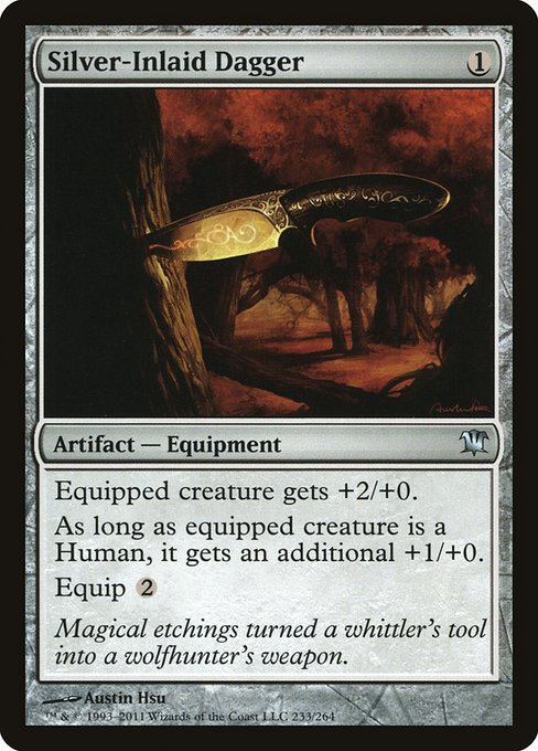 Silver-Inlaid Dagger [Foil]