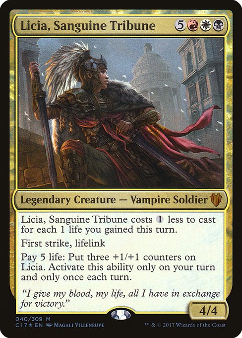 Licia, Sanguine Tribune [Foil]