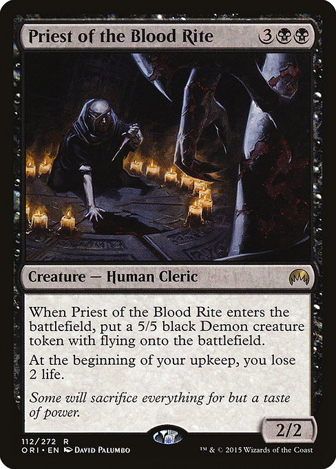 Priest of the Blood Rite [Foil]