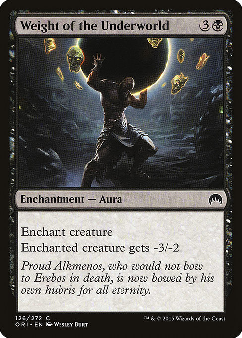 Weight of the Underworld [Foil]