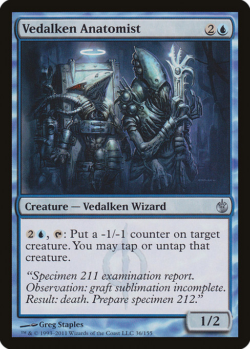 Vedalken Anatomist [Phyrexian]