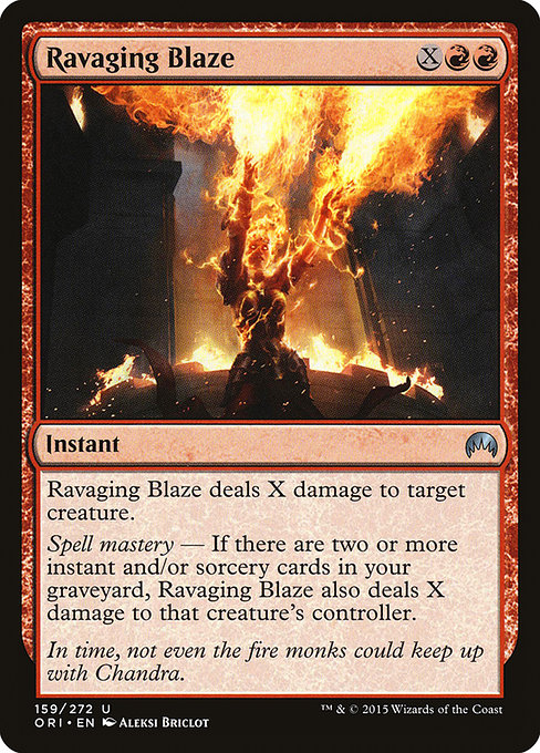Ravaging Blaze [Foil]