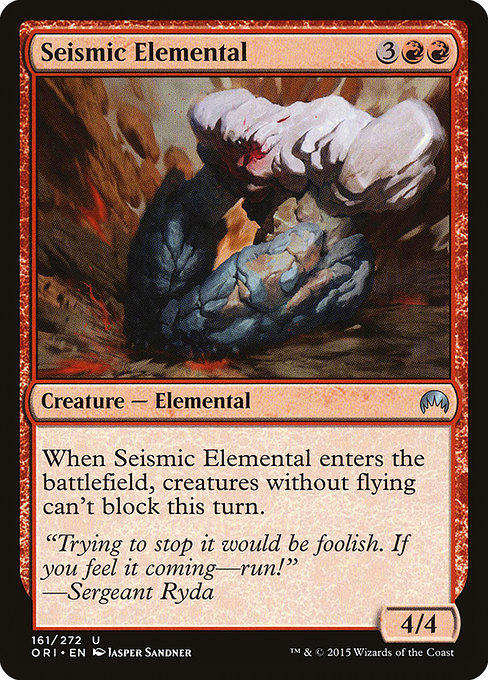 Seismic Elemental [Foil]