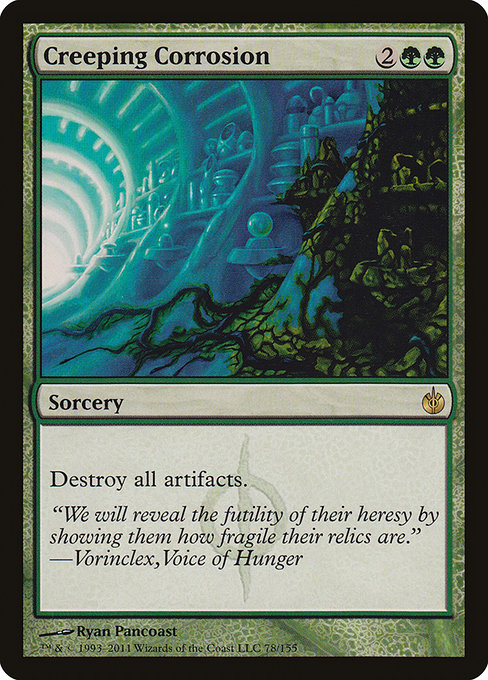 Creeping Corrosion [Phyrexian]