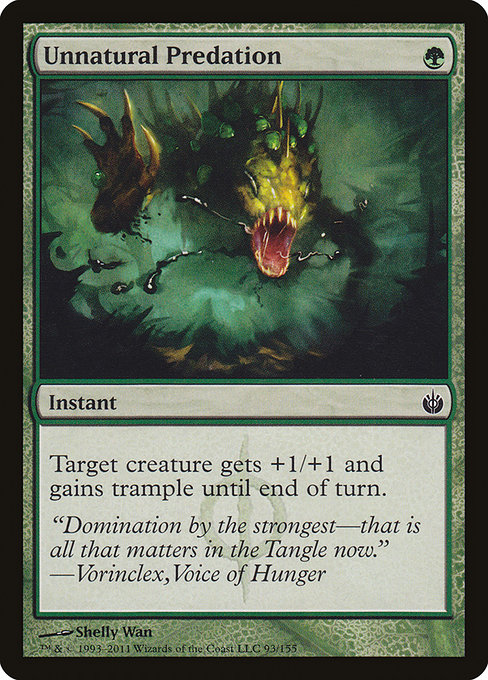 Unnatural Predation [Phyrexian]