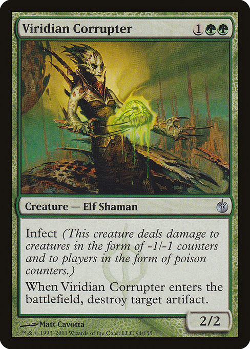 Viridian Corrupter [Phyrexian Foil]