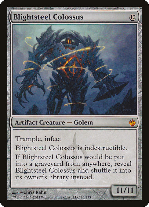 Blightsteel Colossus [Phyrexian Foil]