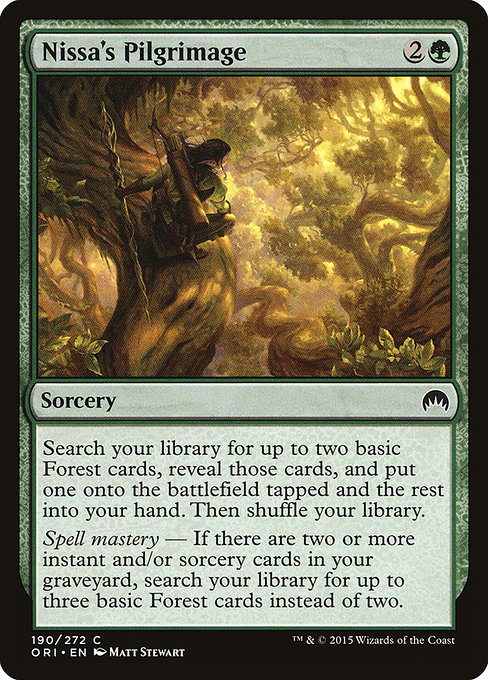 Nissa's Pilgrimage [Foil]