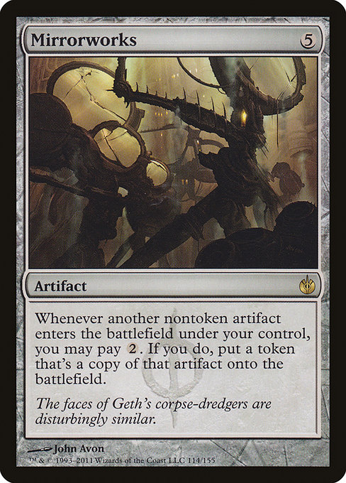 Mirrorworks [Phyrexian]