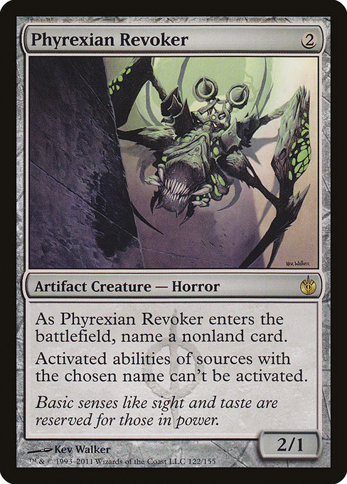 Phyrexian Revoker [Phyrexian Foil]