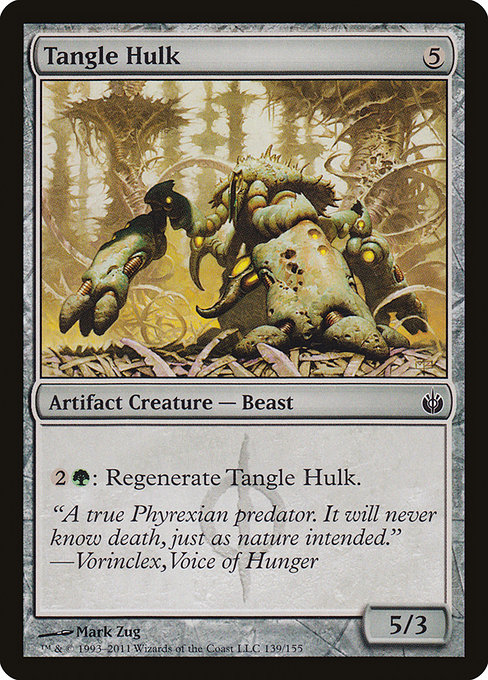 Tangle Hulk [Phyrexian Foil]