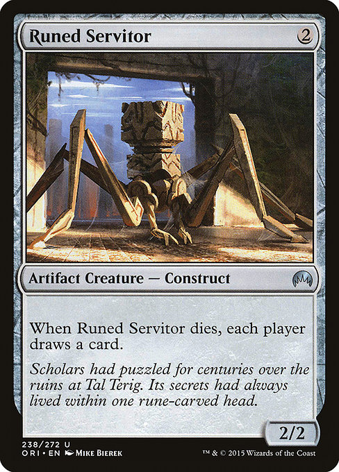 Runed Servitor [Foil]
