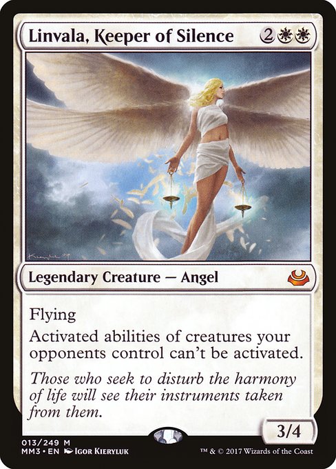 Linvala, Keeper of Silence [Foil]