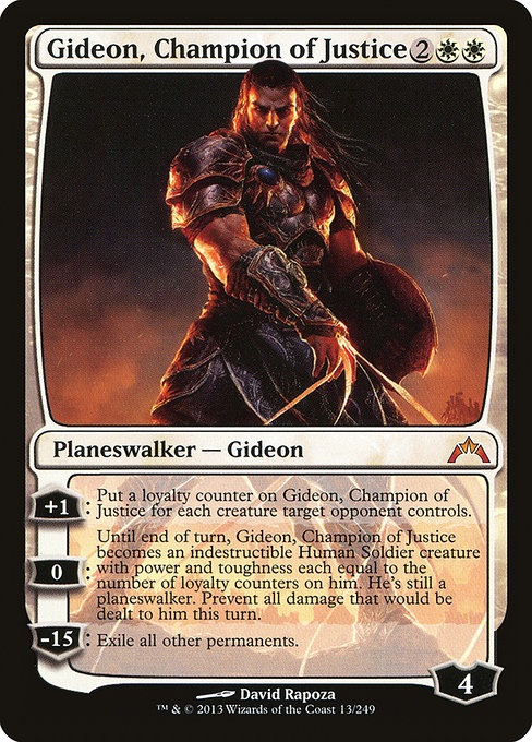 Gideon, Champion of Justice [Foil]