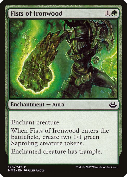 Fists of Ironwood [Foil]