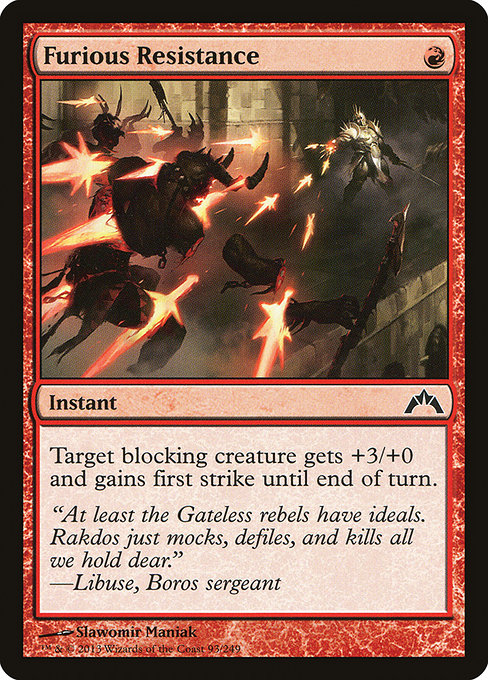 Furious Resistance [Foil]
