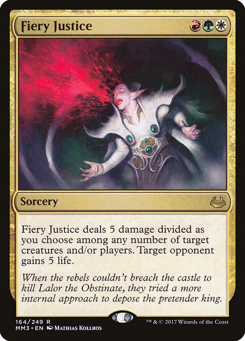 Fiery Justice [Foil]